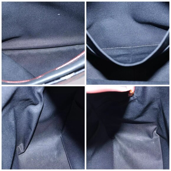 LOUIS VUITTON Monogram Ink Apollo Backpack Navy Red White - Picture 15 of 16